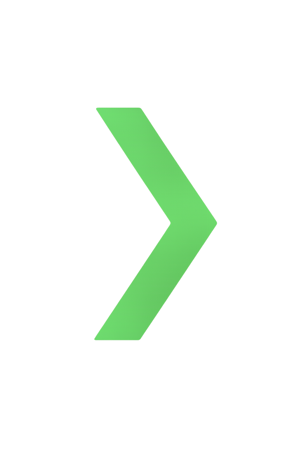 Seta indicando a direção do slide